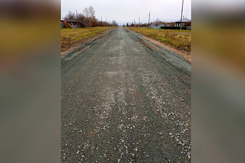 Ремонт улично-дорожной сети в с. Макарово.